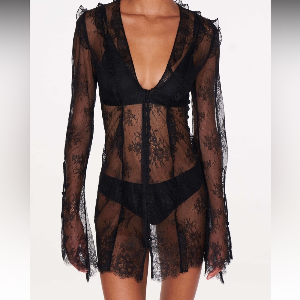 LUANA LACE MINI DRESS